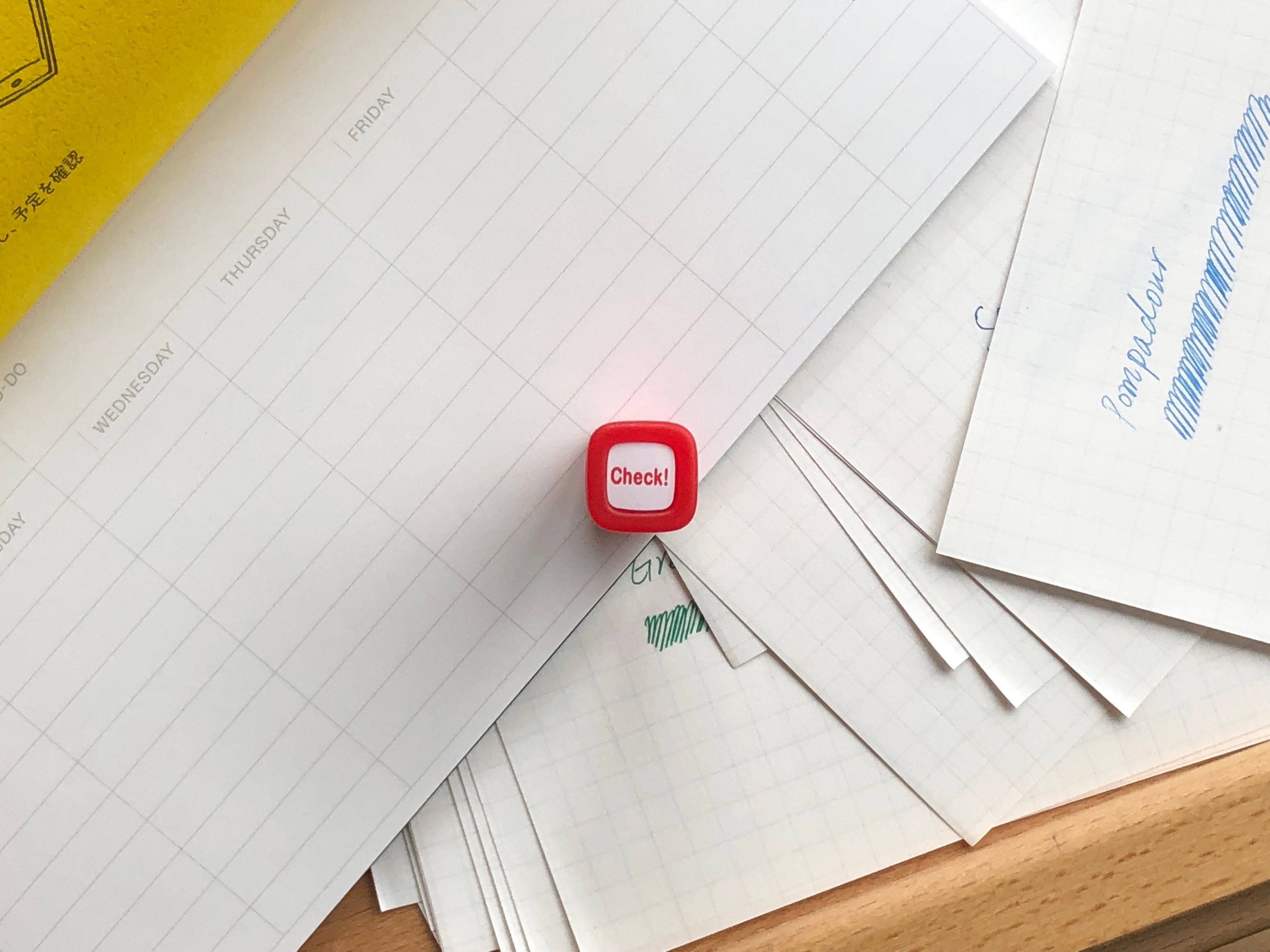 FriXion Erasable Stamp - Red - Check!