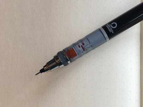 Kuru Toga Pipe Mechanical Pencil - Black - 0.5mm