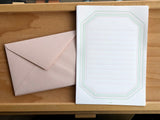 Letterpress Letter Set - Pink Frame