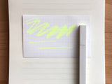 Kokuyo PASTA Soft Marker - Fluorescent Yellow