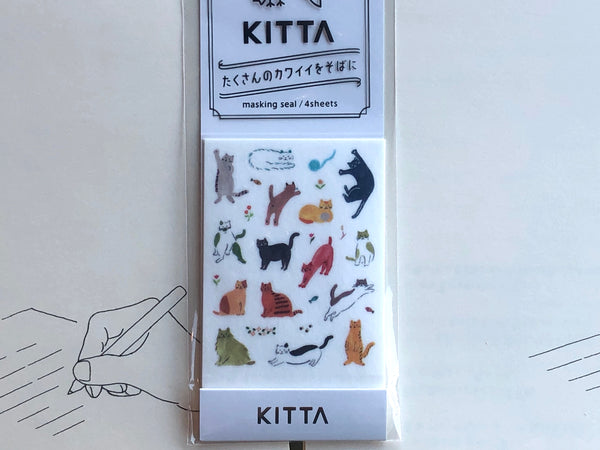 Kitta Portable Washi Tape - Icon - Cat – Yoseka Stationery