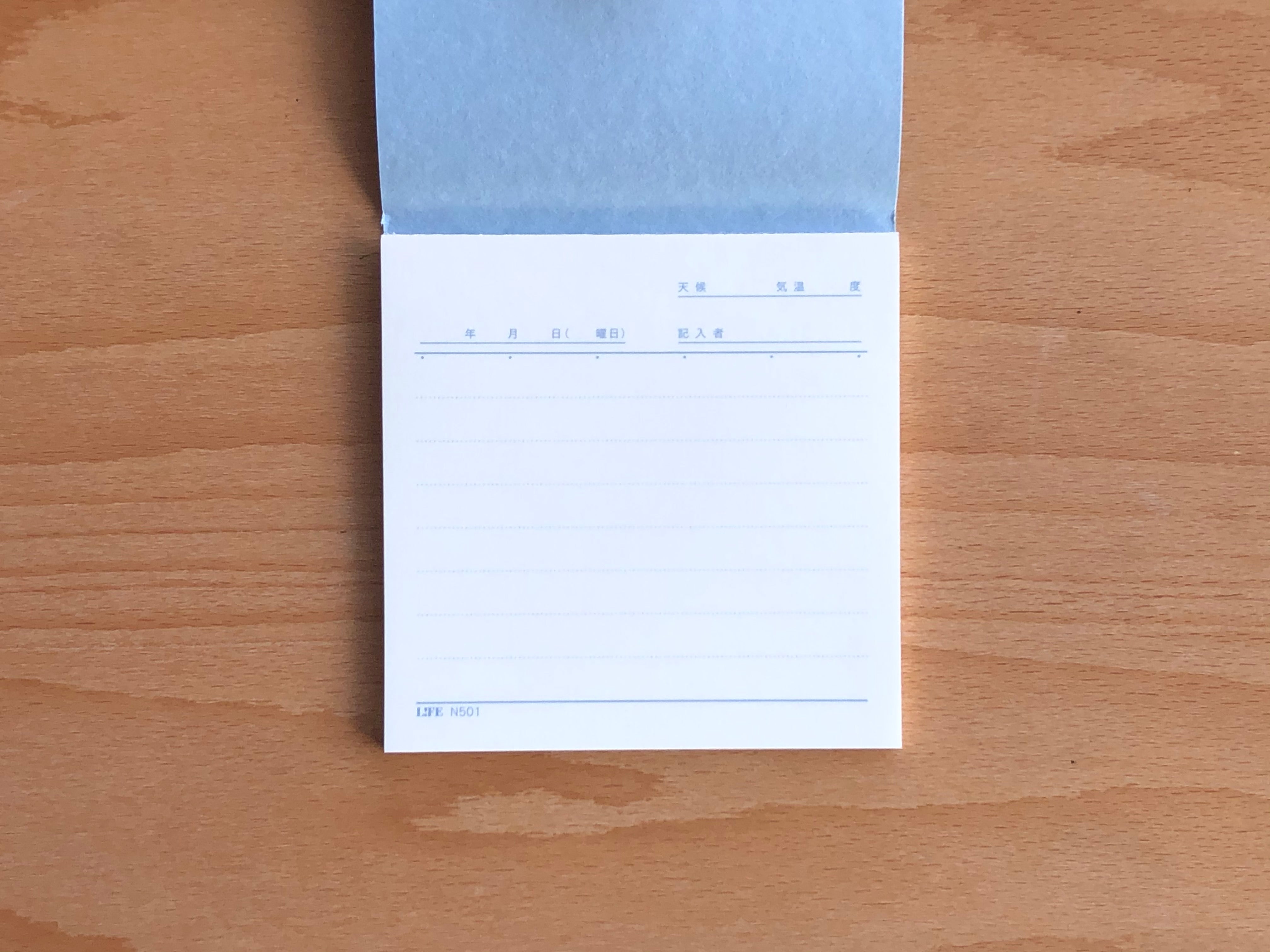 LIFE Irokei Memo Pad - Blue