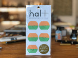 Halt Sticker - Organizing Sticker - Orange/Green