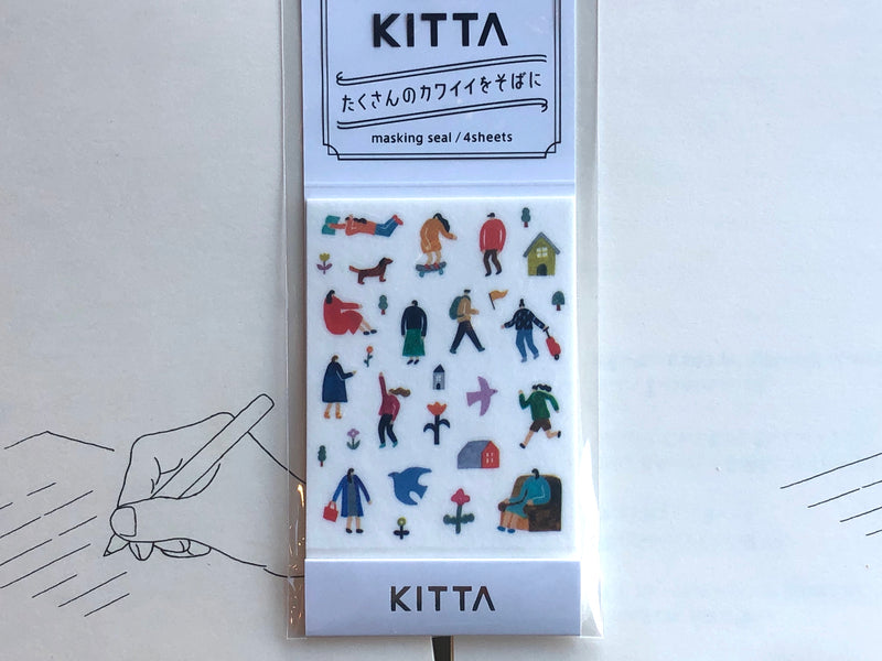 Kitta Portable Washi Tape - Icon - Town