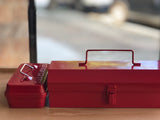 Mini Steel Toolbox - Red