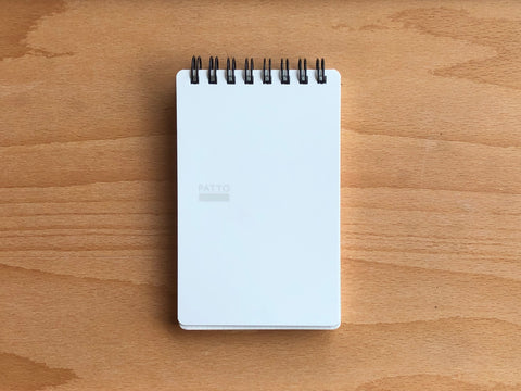 Midori PATTO Quick Open Memo Pad - White