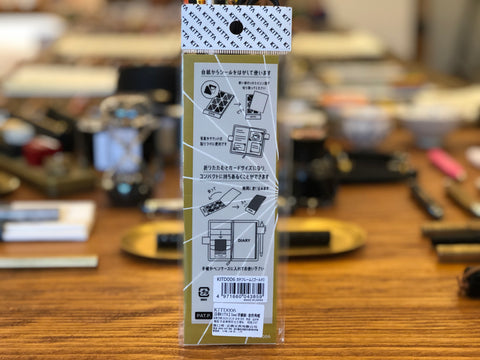 Kitta Portable Washi Tape - Seal - Gold Frames