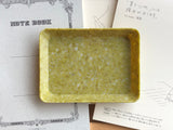 Hightide Marble Desk Tray - Small - Mustard