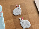 Mini Letter Set with Rabbit Stickers