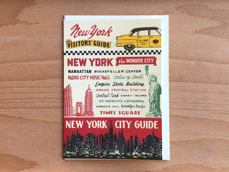 New York Guide Greeting Card