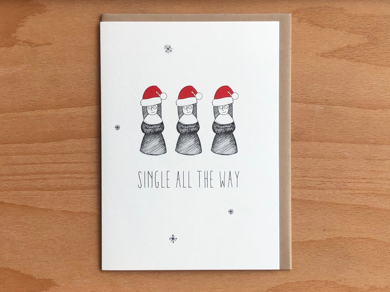 Single All the Way Card