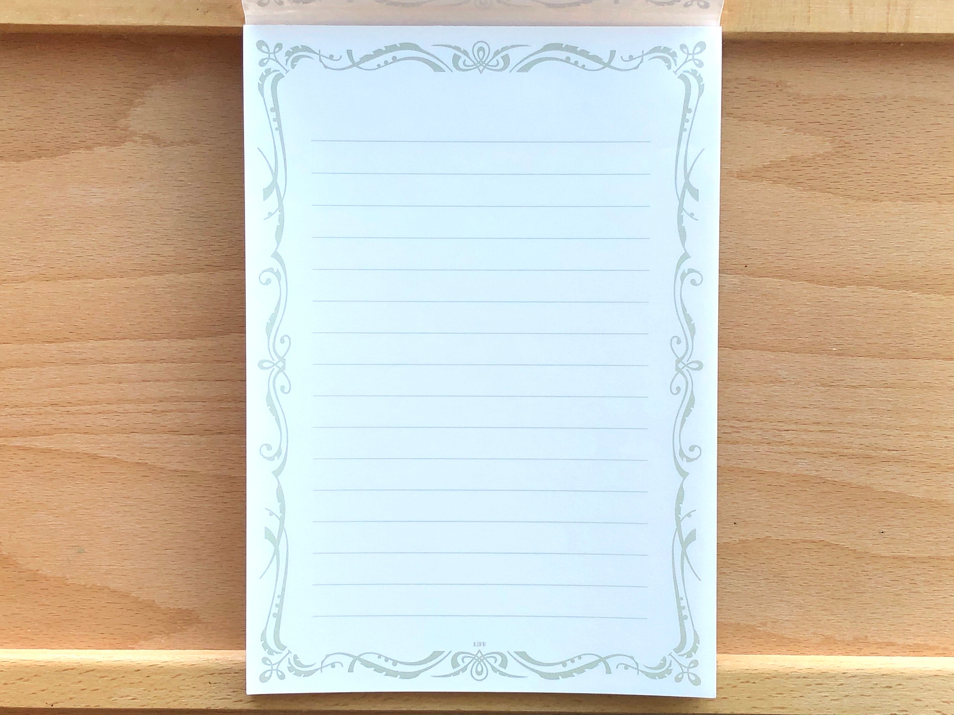 Life Brand Letter Pad - A5 - White Paper