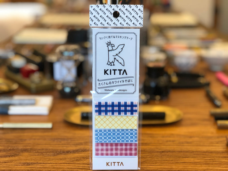 Kitta Portable Washi Tape - Checker 2