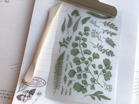 MU Print-On Stickers - Fern Greenery - #50