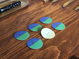 Halt Sticker - Organizing Sticker - Blue/Green