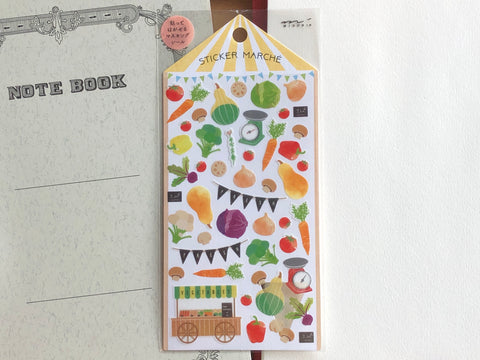 Sticker Marche Vegetable