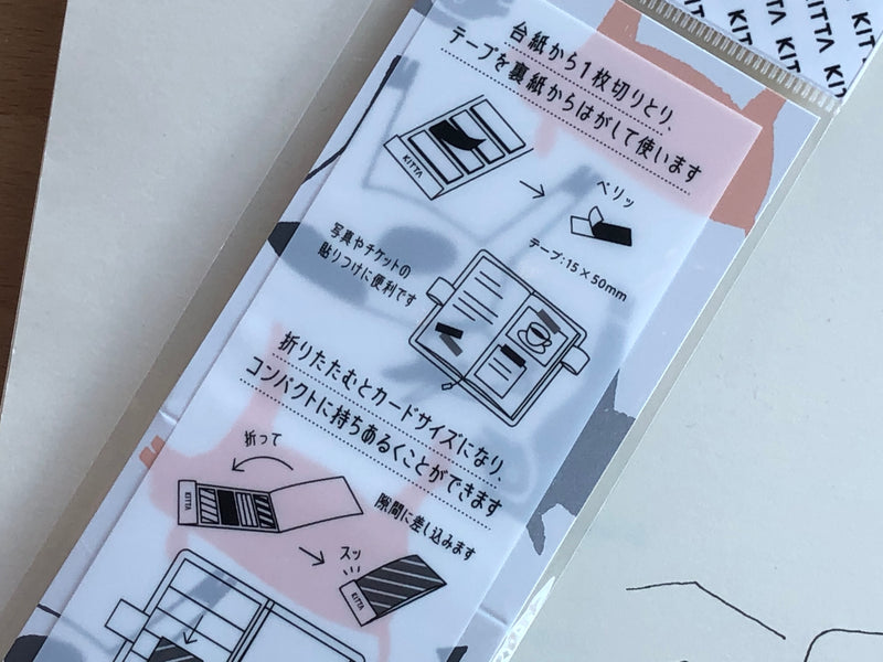Kitta Portable Washi Tape - Vintage – Yoseka Stationery