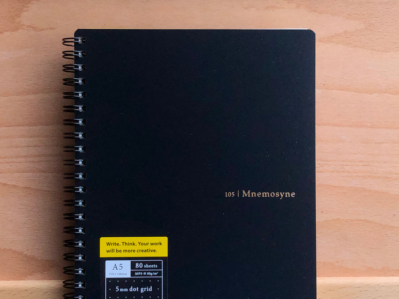 Mnemosyne Notebook - A5 - Dot Grid