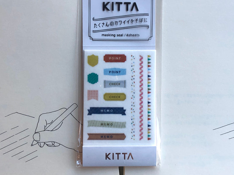 Kitta Portable Washi Tape - Planner Vertical