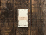 Classiky - Letterpress Memo Card - Brown