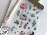 MU Print-On Stickers - Blushing Peonies and Lilies - #11
