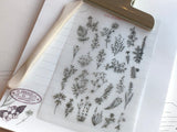 MU Print-On Stickers - Herbs and Wild Flowers - #55