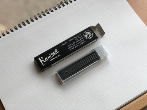 Kaweco Pencil Leads 2.0mm - Black - HB - 24pcs