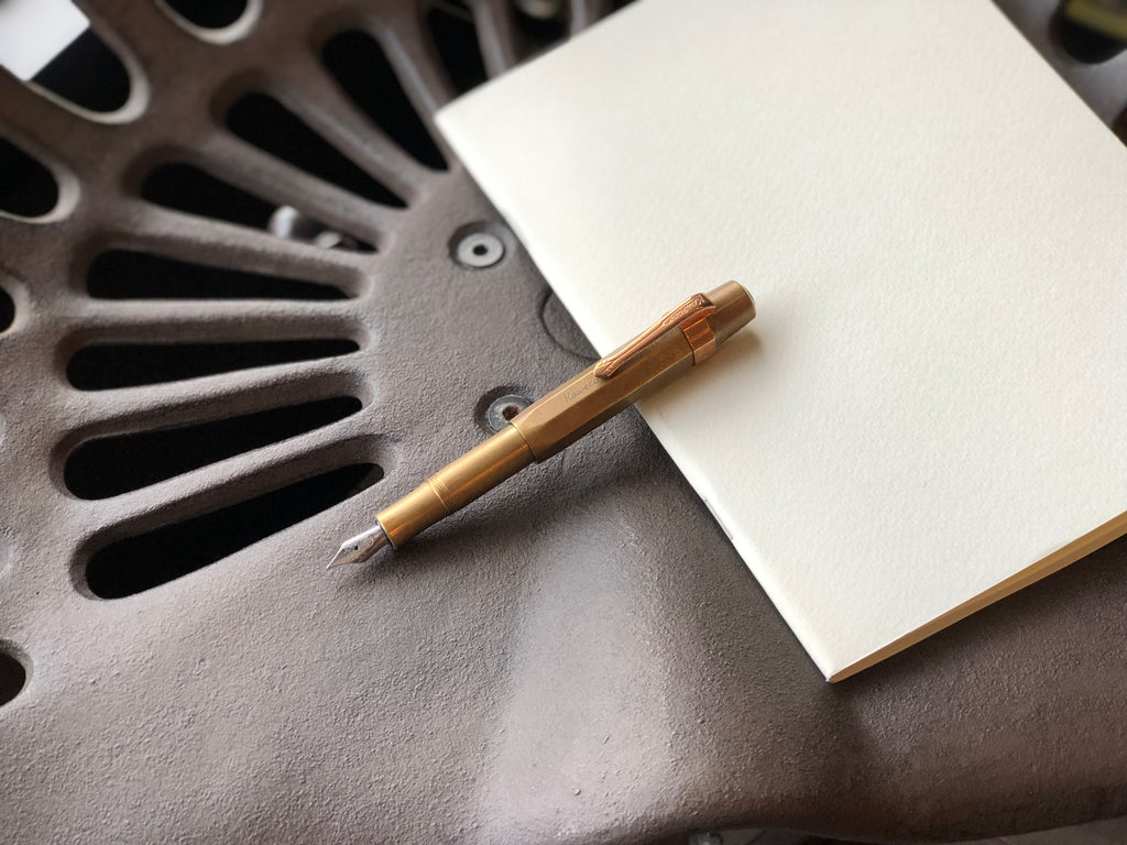 Kaweco Supra Deluxe Clip In Raw Bronze - Pens - 7