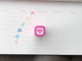 FriXion Erasable Stamp - Pink - Heart