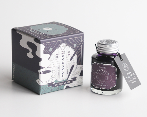 Teranishi Guitar Taisho Roman Haikara Fountain Pen Ink - Salon de Violette