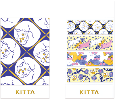 Kitta Portable Washi Tape - Animals