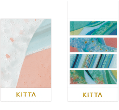 Kitta Portable Washi Tape - Clear - Glass