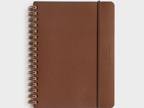 Grain Notebook - B6 - Brown