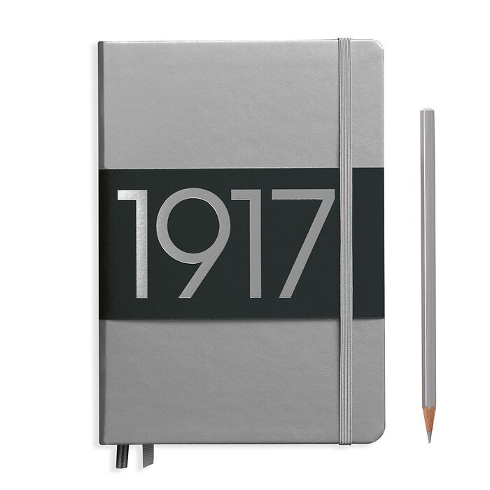 Leuchtturm1917 Hardcover Medium Notebook - Metallic Edition - A5 - Dot Grid (Discontinued)