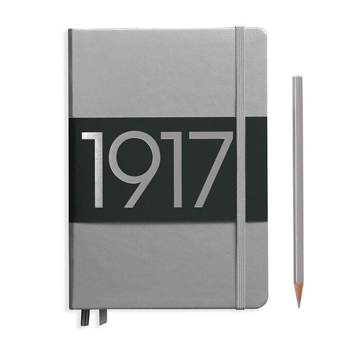 Leuchtturm1917 Hardcover Medium Notebook - Metallic Edition - A5 - Dot Grid