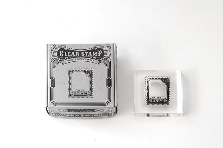 Plain Stationery Clear Stamp - Today's Stamp Frame
