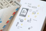 Plain Stationery Clear Stamp - Today's Stamp Frame