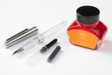 MD Fountain Pen Set with Bottled Ink - Limited Edition - Orange Ink