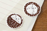 Mini Letter Set with Hedgehog Stickers