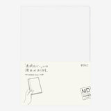 MD Notebook Cover - Clear - A5