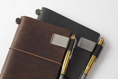 Traveler's Notebook Pen Holder - Medium - Brown