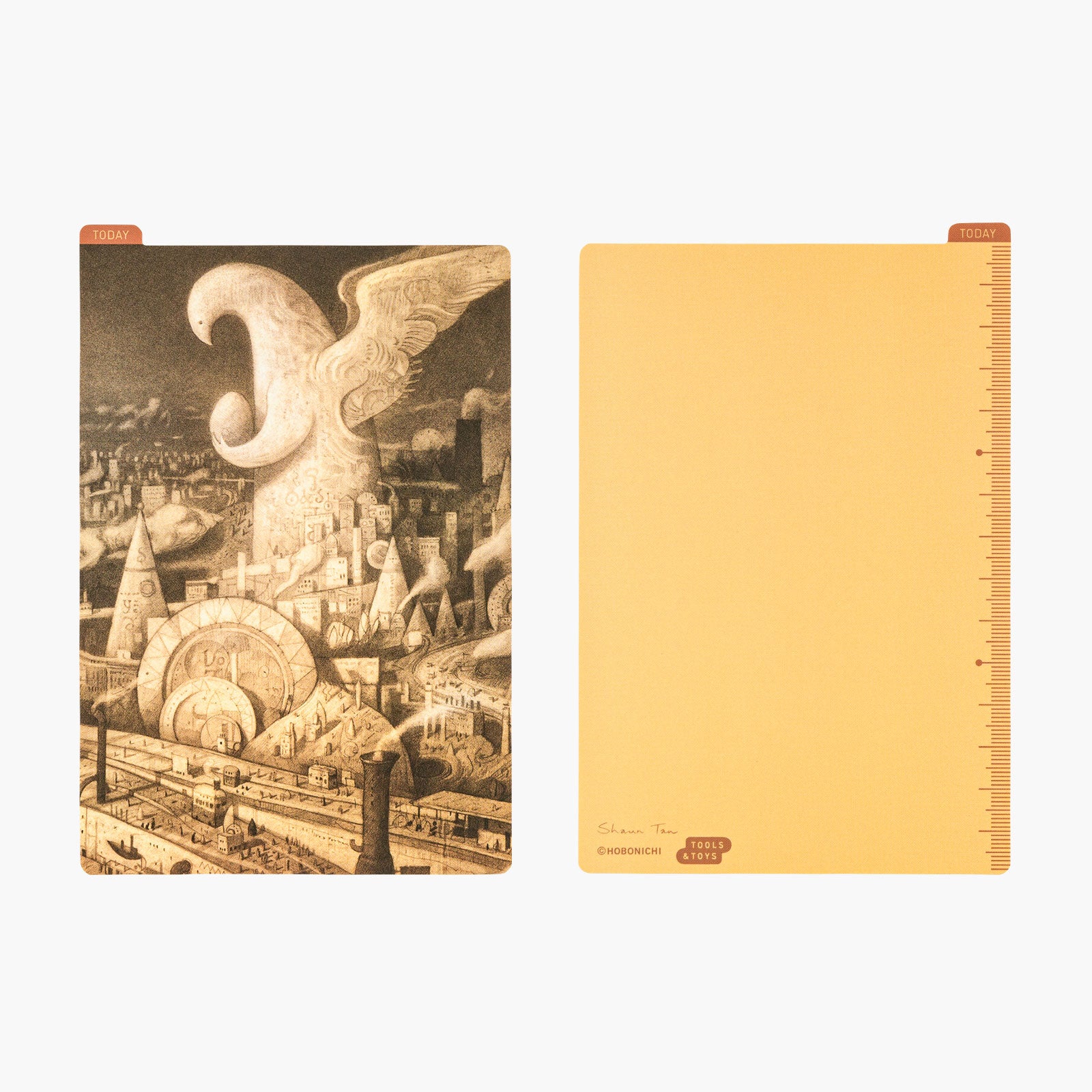 Hobonichi Pencil Board - A6 - Arrival by Shaun Tan