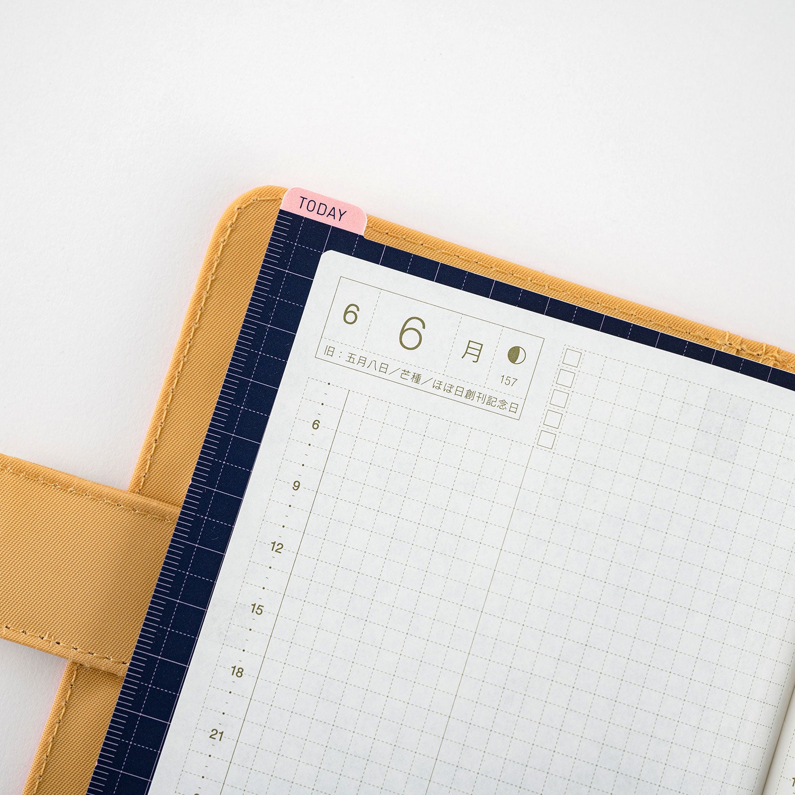 Hobonichi Pencil Board - Navy x Pink