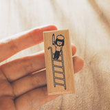 Yohand Studio Wooden Stamp - Ladder