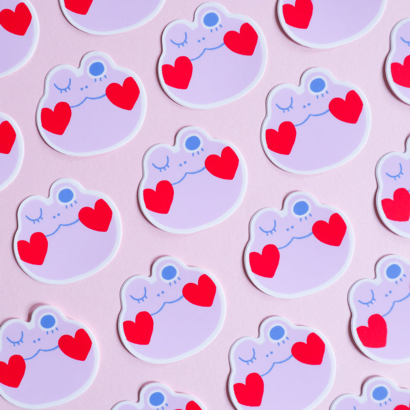 Radhia Rahman Sweetheart Froggy Sticker