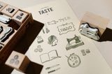 Tools to Liveby x NAHO Craftsman Stamp Set - Fashion Designer
